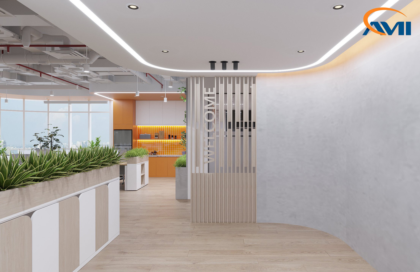 Thiết kế, thi công nội thất văn phòng games Nota Studio – FLC Landmark Tower