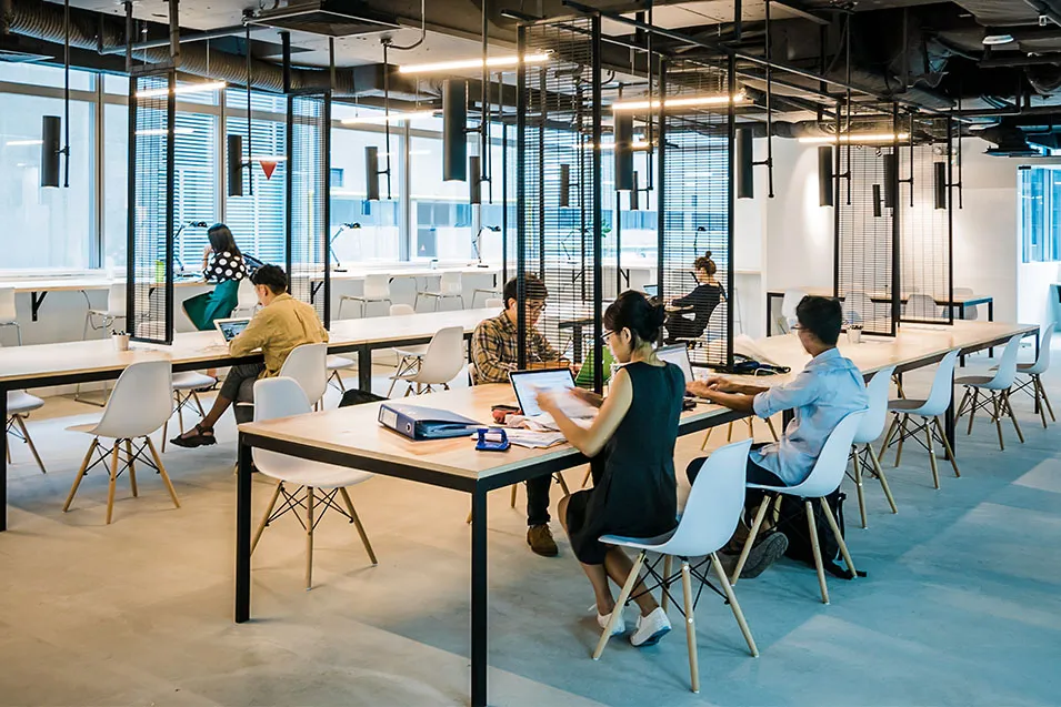 Van Phong Chia Se Coworking Space