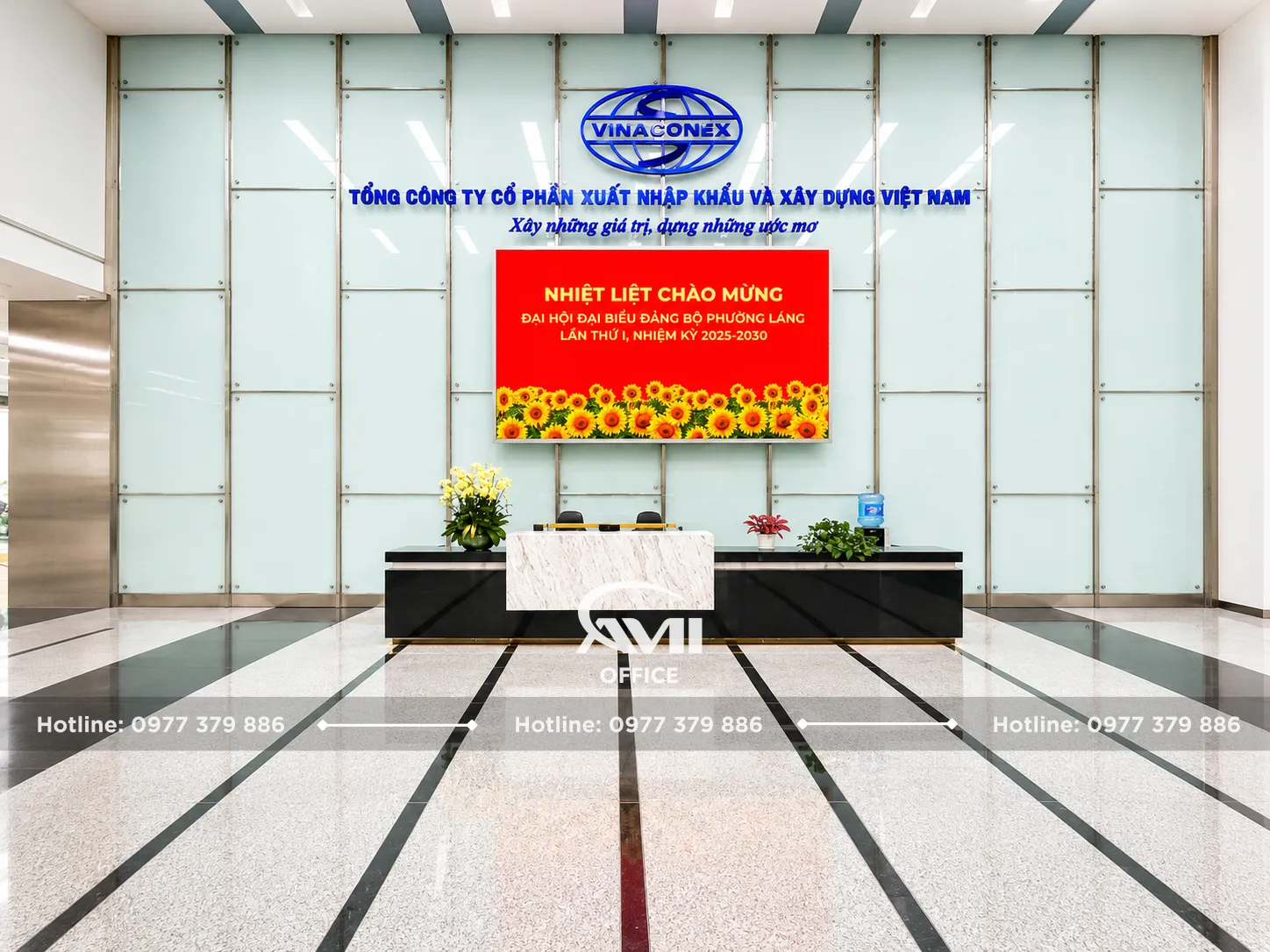 Sảnh lễ tân Vinaconex Tower