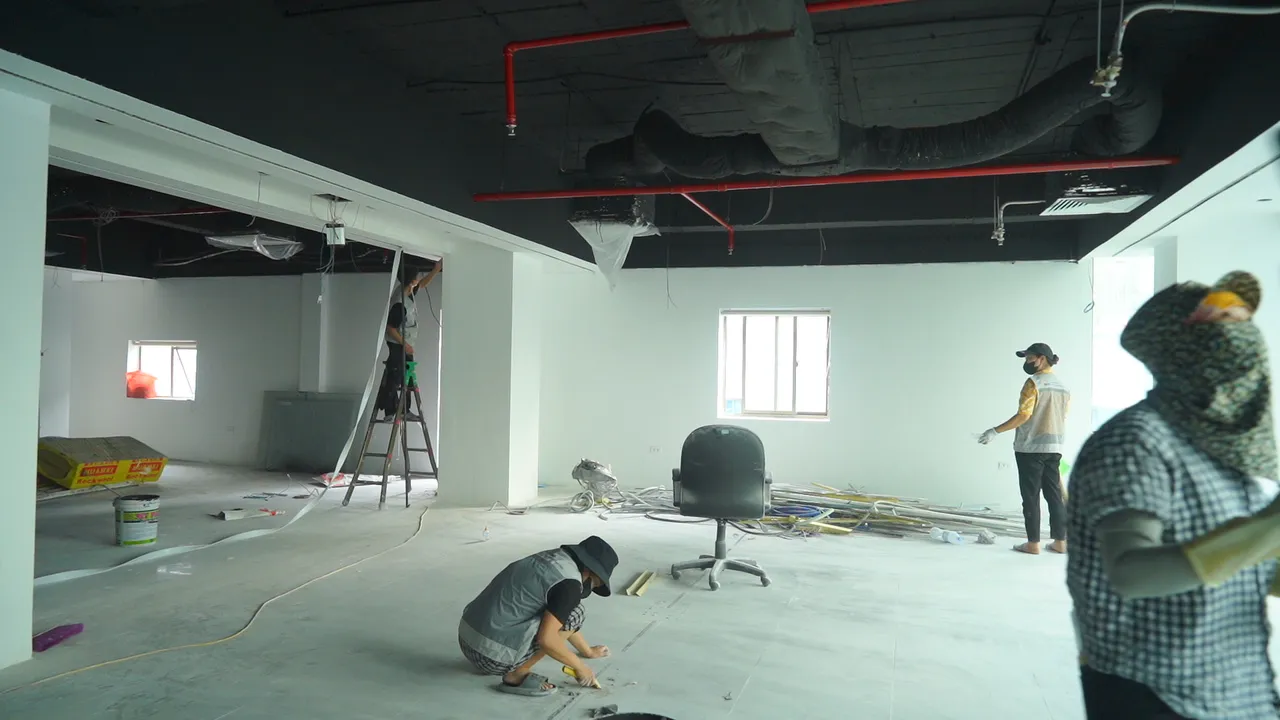 Bảng chi phí cải tạo văn phòng 2026 tại Hà Nội và TP.HCM