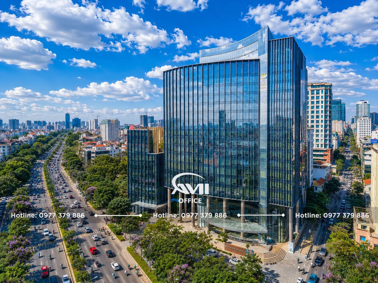 BRG Diamond Park Plaza – tòa nhà văn phòng hạng A tại 16 Láng Hạ, Hà Nội với thiết kế hiện đại, vị trí chiến lược khu Láng Hạ – Giảng Võ, do Ami Office phân phối