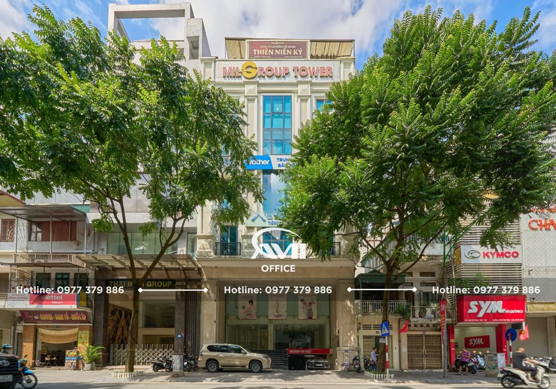 Nhà mặt đất cho thuê làm văn phòng tại các quận nội thành Hà Nội