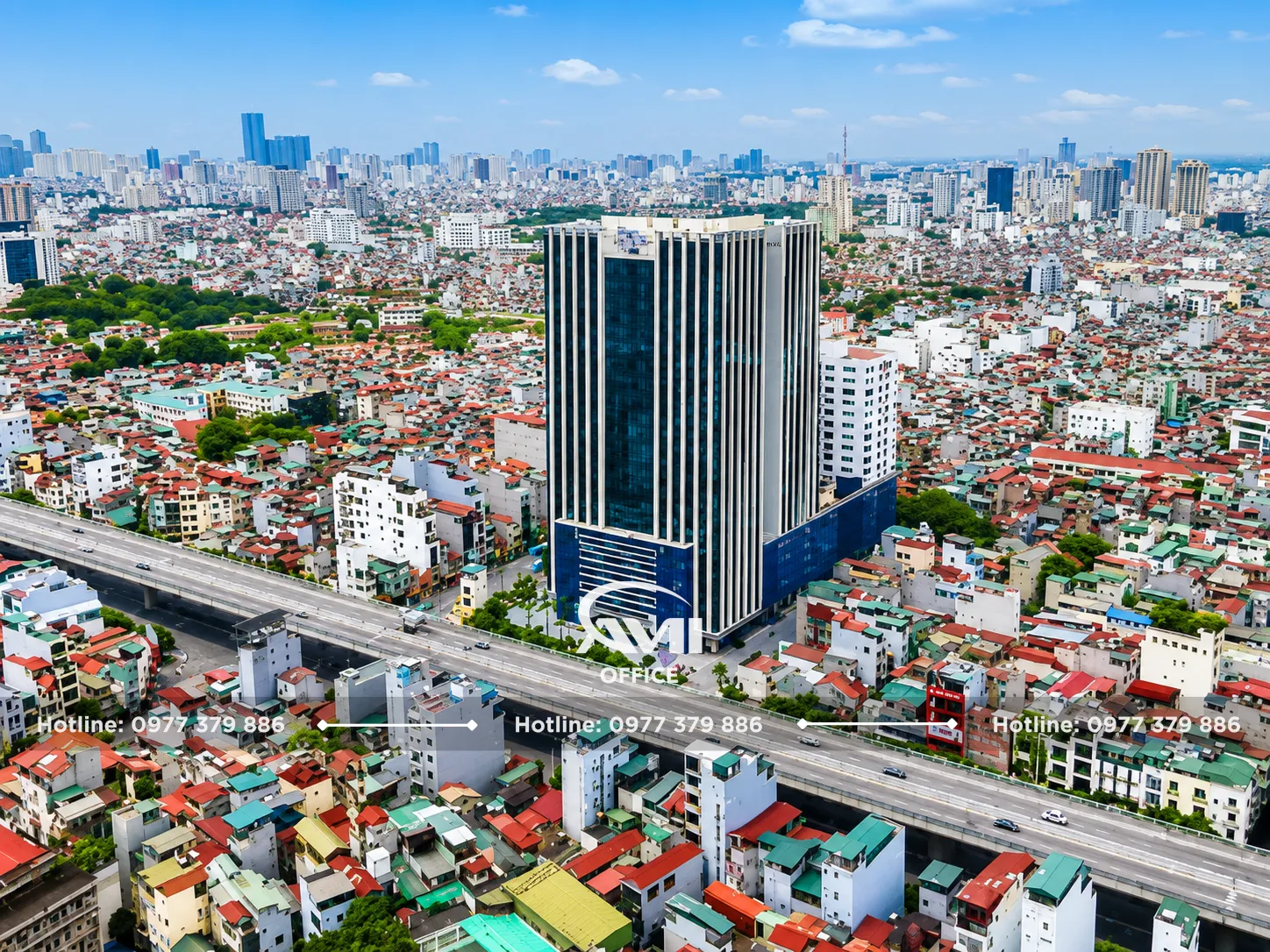 Vinaconex Diamond Chợ Mơ – tòa nhà văn phòng cho thuê hiện đại tại quận Hai Bà Trưng, Hà Nội do Ami Office tư vấn và phân phối.