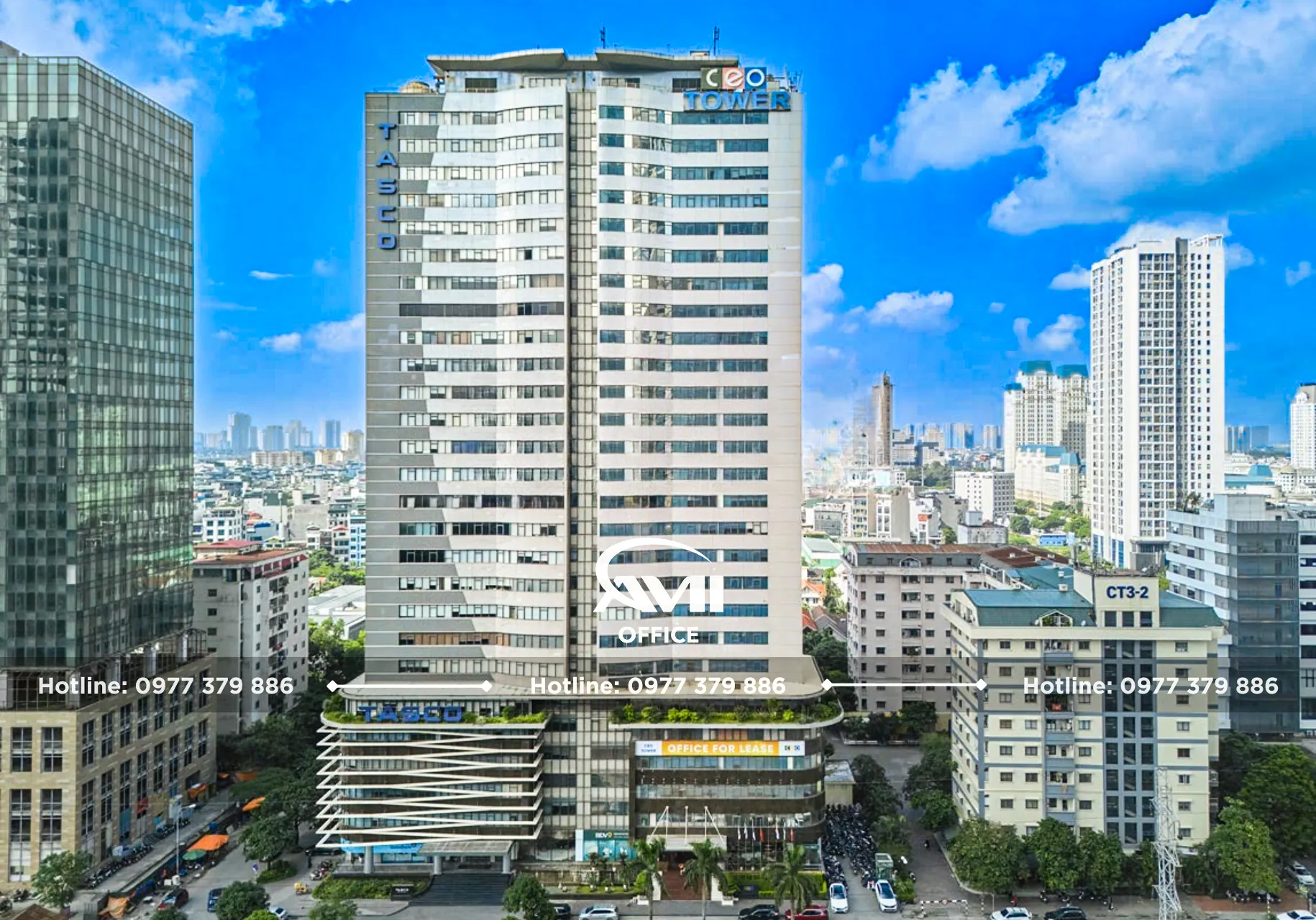 Tòa nhà CEO Tower Phạm Hùng văn phòng hạng B Hà Nội