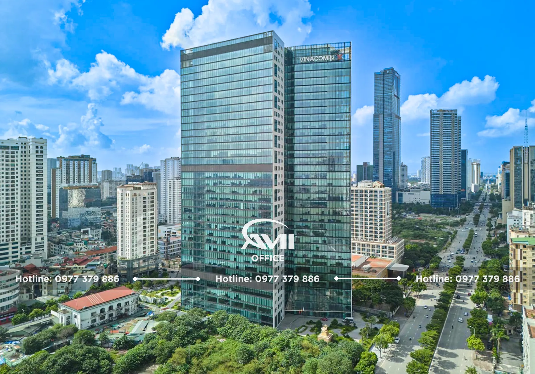 Các tòa nhà văn phòng hiện đại tại quận Cầu Giấy Hà Nội
