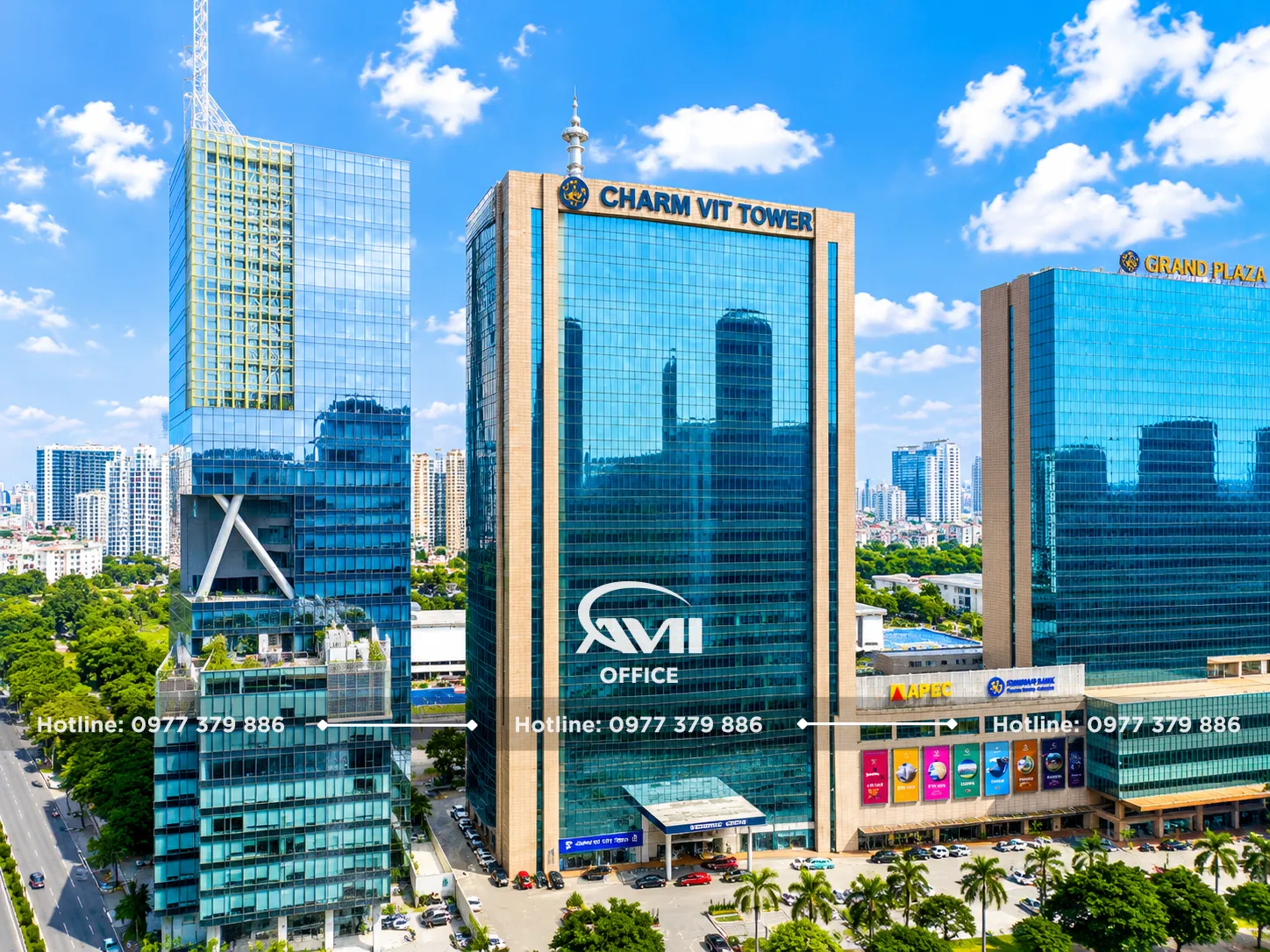Charmvit Tower văn phòng hạng B Hà Nội
