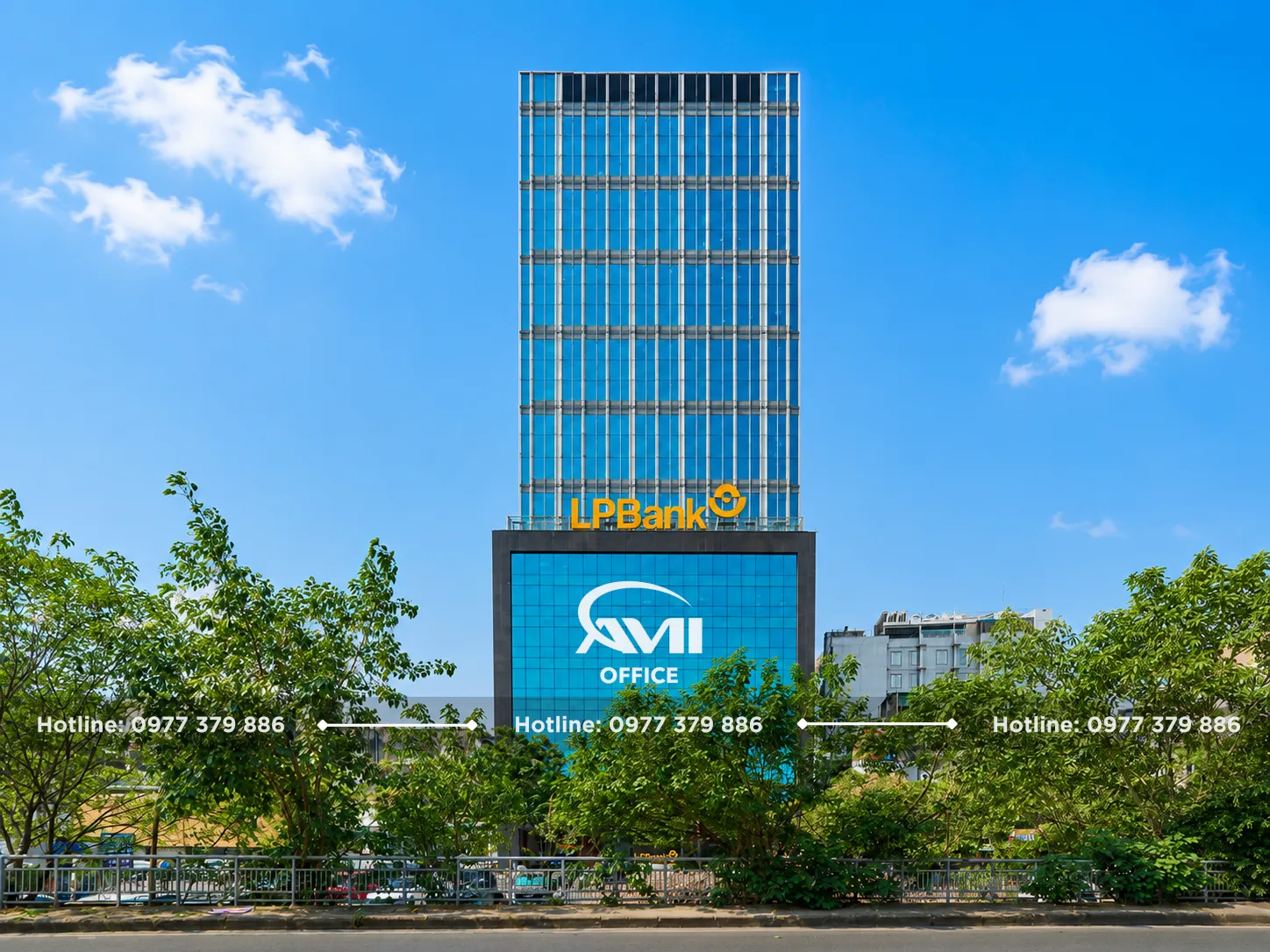 LPB Tower - tòa nhà văn phòng hạng A tại 210 Trần Quang Khải, Hoàn Kiếm, Hà Nội với vị trí trung tâm, thiết kế hiện đại và diện tích thuê linh hoạt.