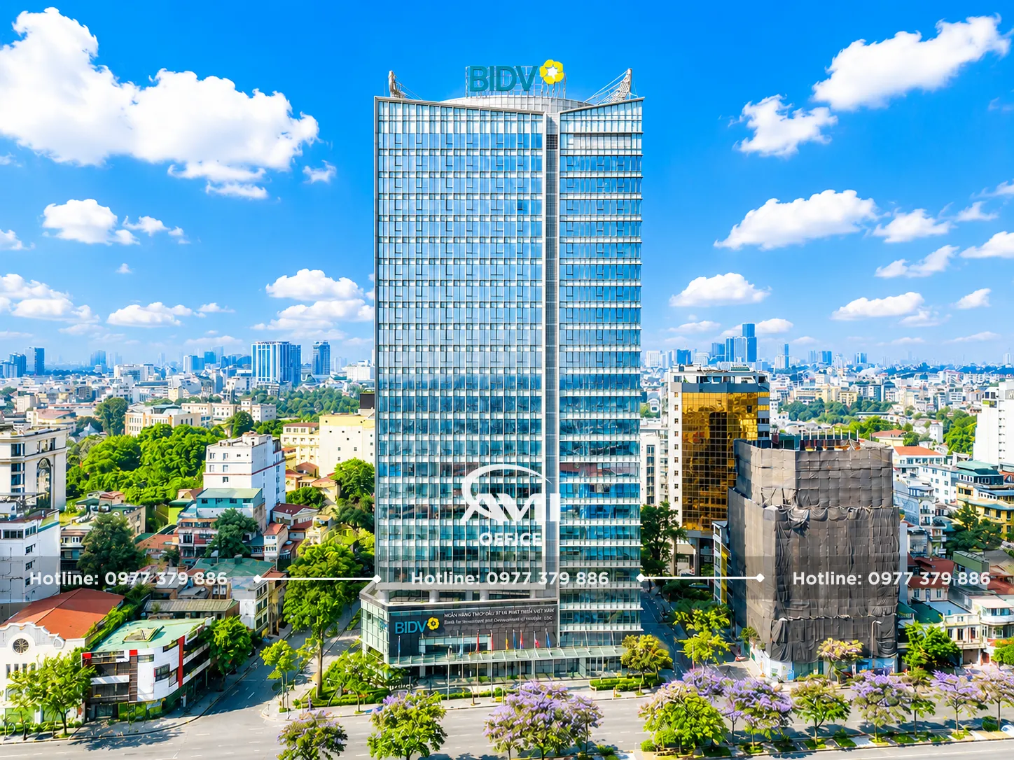 Mặt tiền BIDV Tower