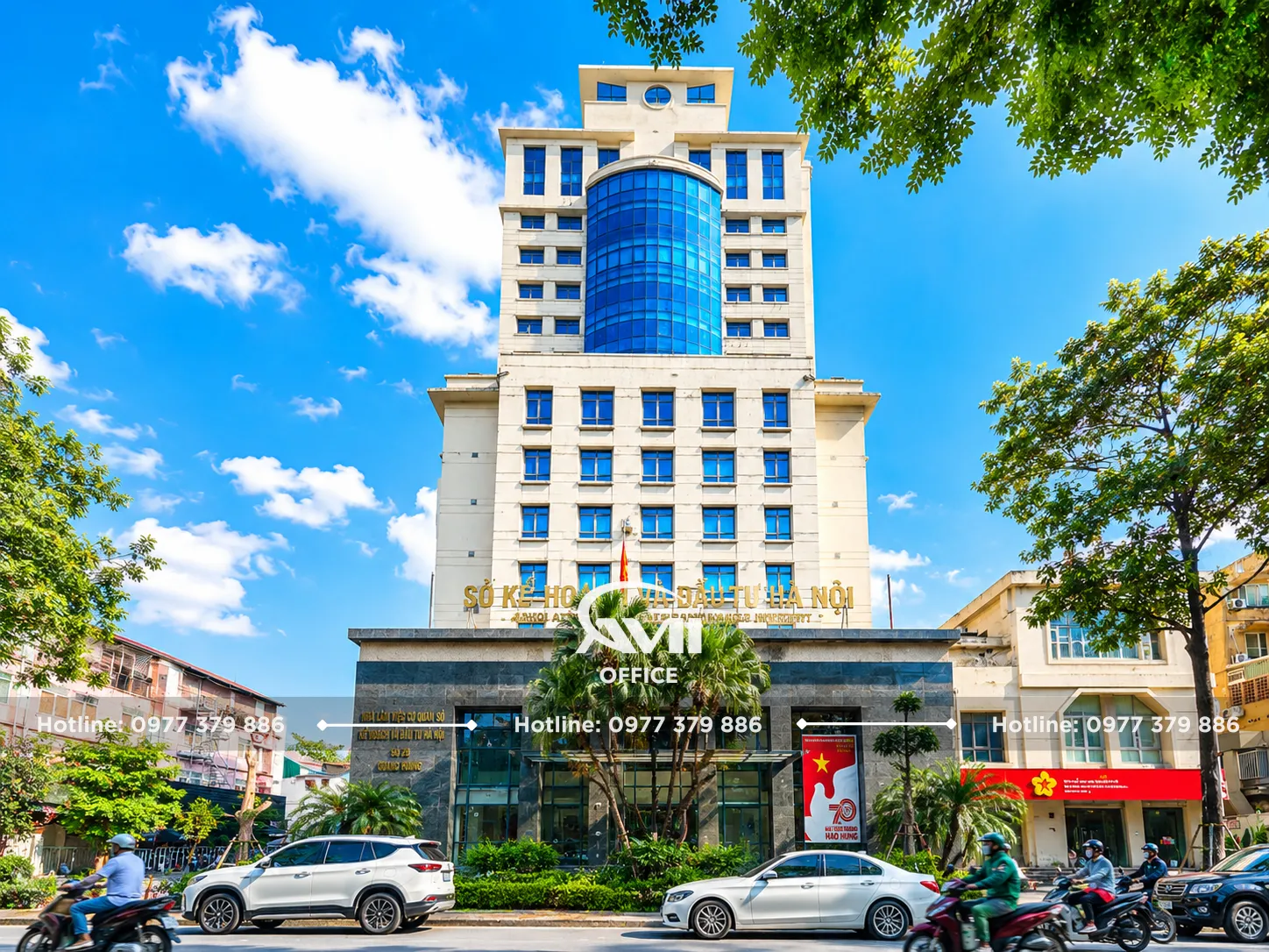 Mặt tiền HITTC Building