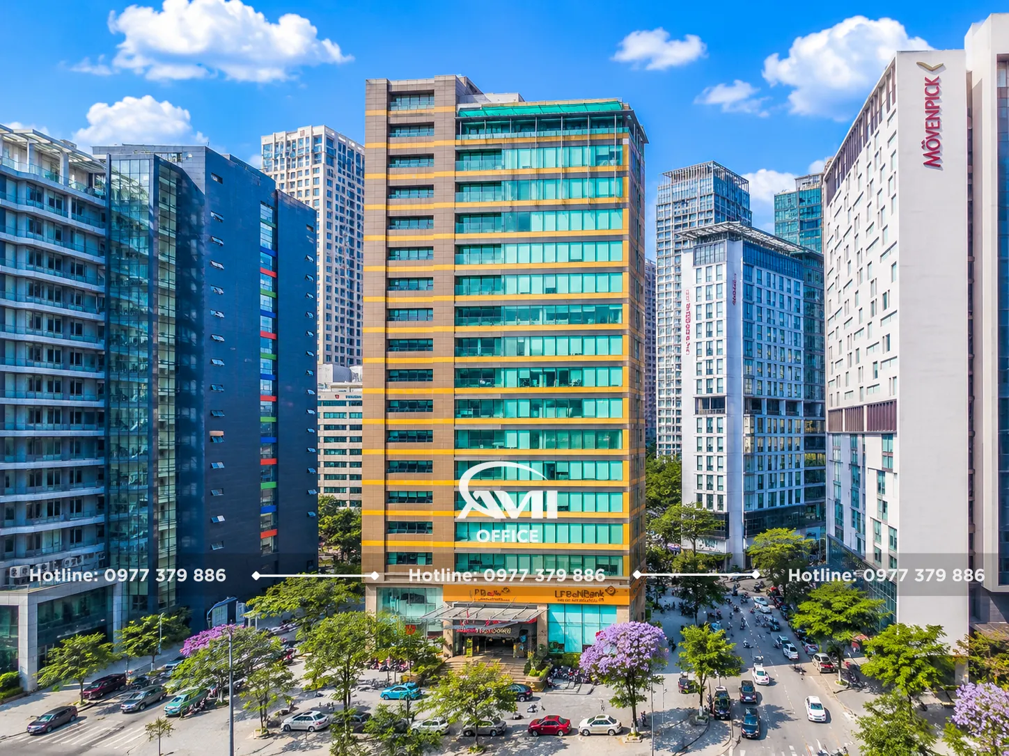 Mặt tiền TTC Tower Cầu Giấy