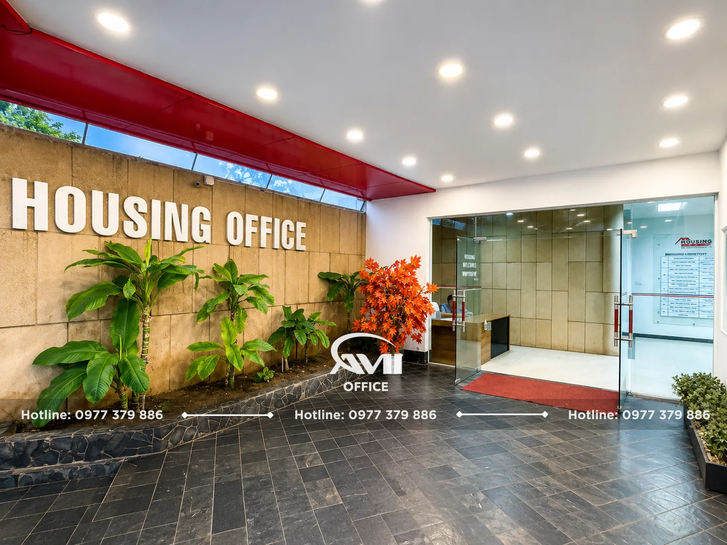 Housing Building - tòa nhà văn phòng hạng C tại 299 Trung Kính, phường Yên Hòa, Hà Nội với diện tích thuê linh hoạt và vị trí thuận tiện.