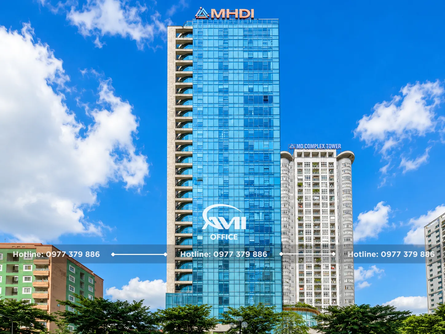 Mặt tiền MD Complex