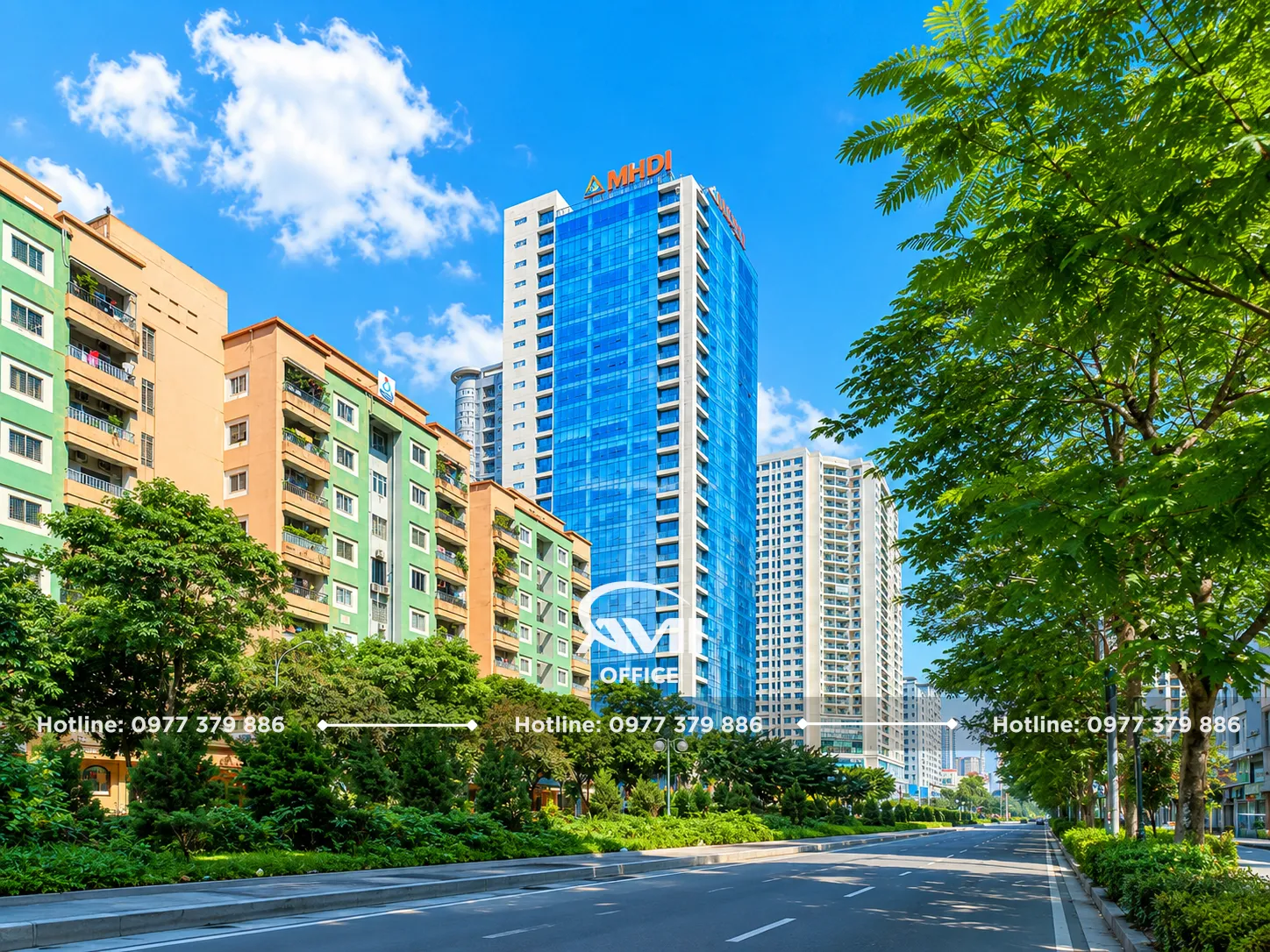 MD Complex - tòa nhà văn phòng hạng B tại 68 Nguyễn Cơ Thạch, Mỹ Đình, Hà Nội với thiết kế hiện đại, diện tích thuê linh hoạt và vị trí trung tâm.