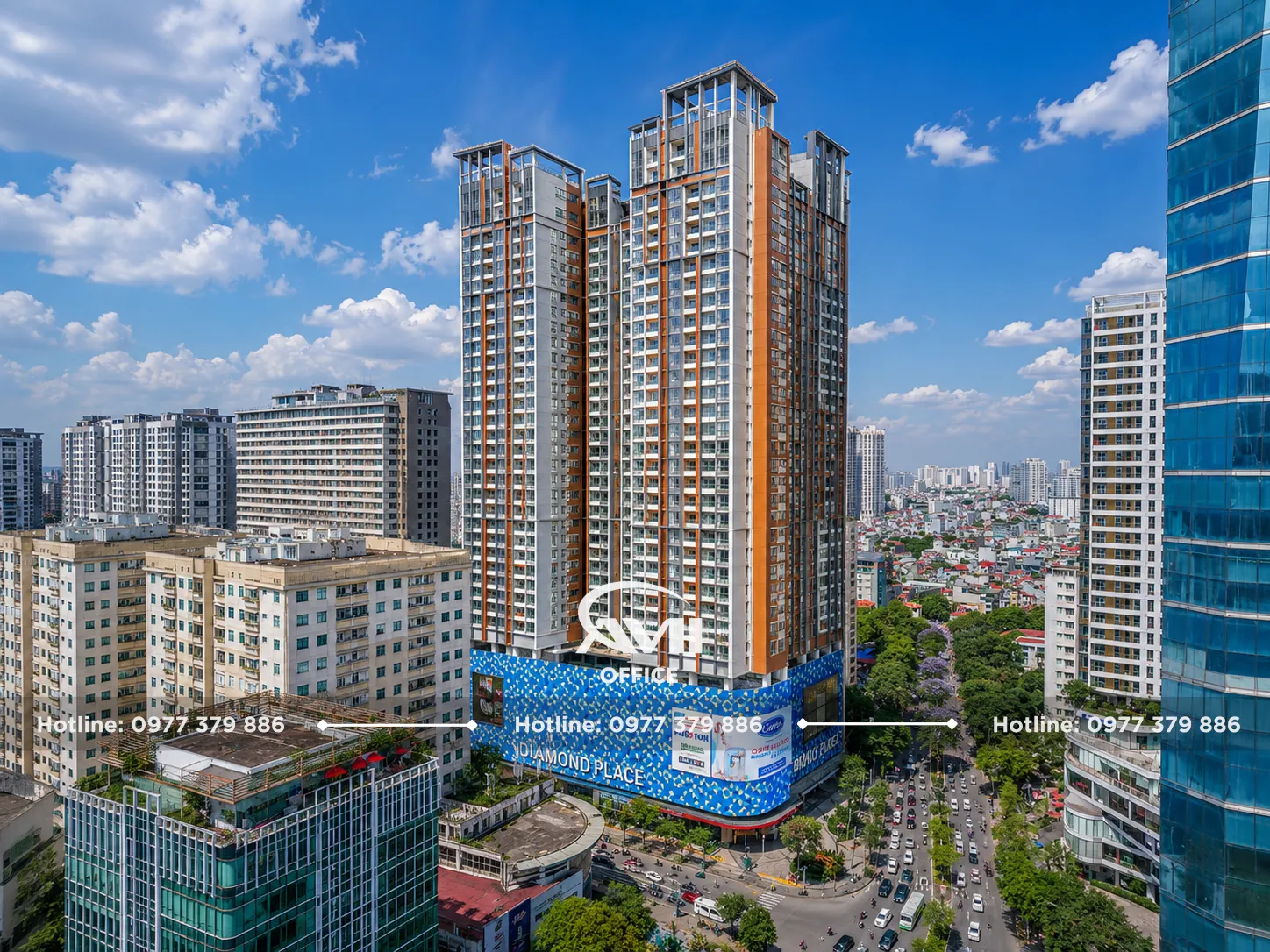 Văn phòng cho thuê Thanh Xuân và Hai Bà Trưng với hạ tầng đồng bộ