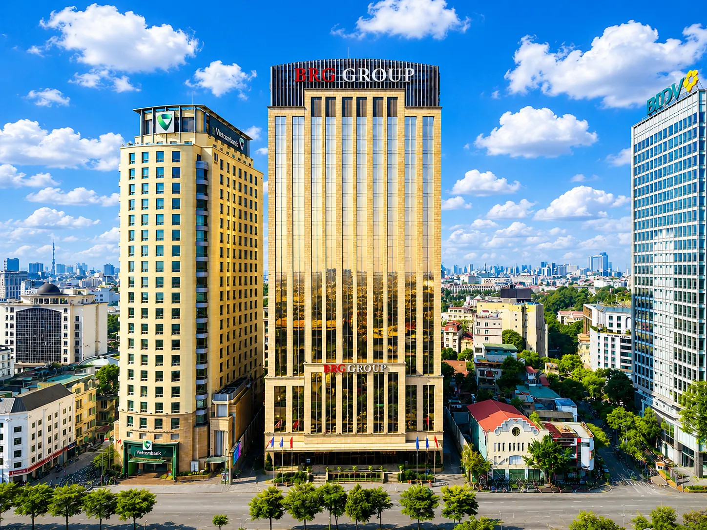 Giá thuê văn phòng Hoàn Kiếm và Ba Đình Hà Nội