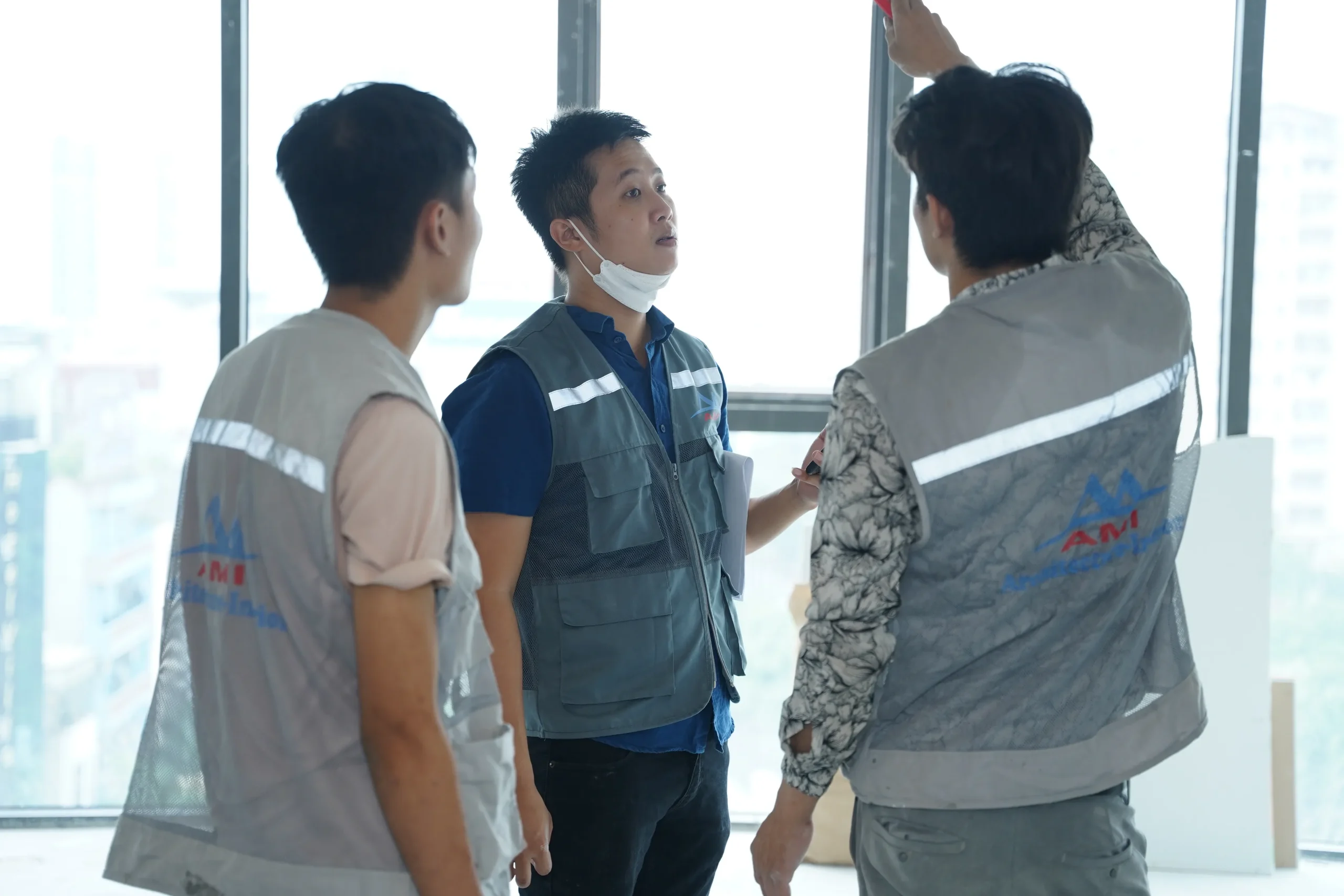Khảo sát mặt bằng trước khi thiết kế thi công văn phòng
