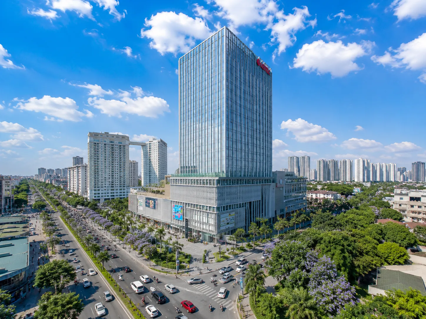 Lotte Mall West Lake có văn phòng view trực diện hồ Tây