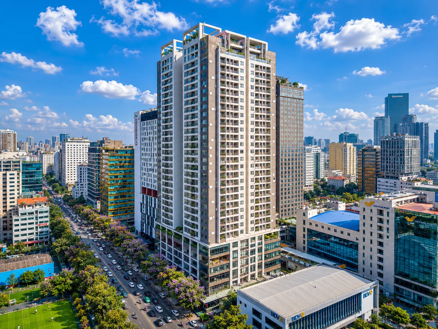 Kiểm tra quy hoạch công trình xung quanh khi thuê văn phòng view đẹp