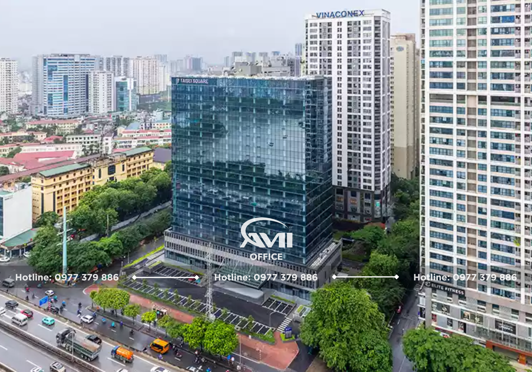 Vị trí Taisei Square trên đường Khuất Duy Tiến